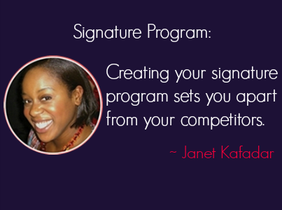 signature program