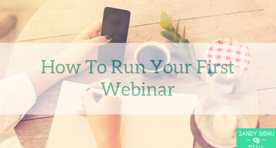 run your first webinar