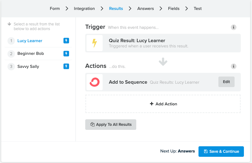 Interact quiz maker